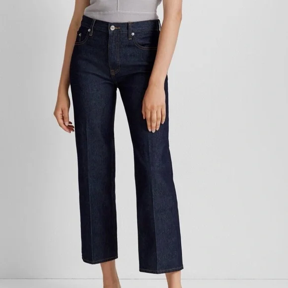 CLUB MONACO Women's The Structured Bootcut Jeans Size 24 NWT - Picture 1 of 8